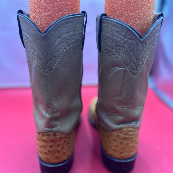 Justin men 6 exotic Cowboy boots - Picture 5 of 8